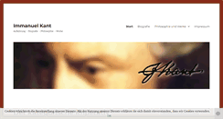 Desktop Screenshot of immanuel-kant.net